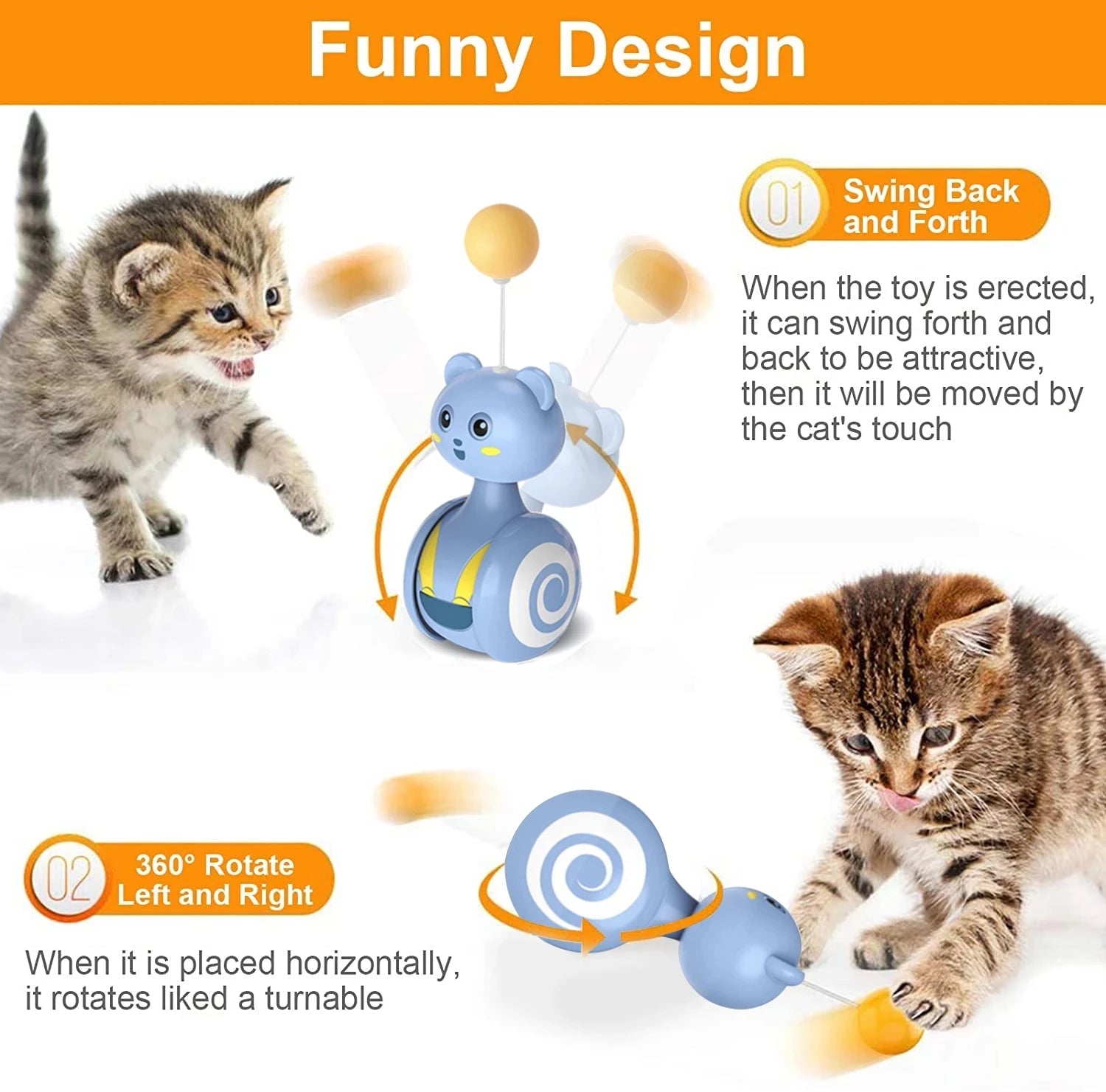 Cat Interactive Feather Toys - Goofballs | Your Pet's Favorite Store