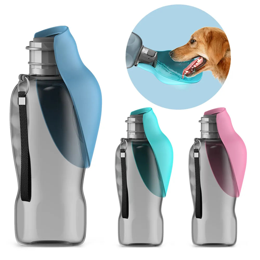 800ml Portable Dog Water Bottle - Goofballs | Your Pet's Favorite Store