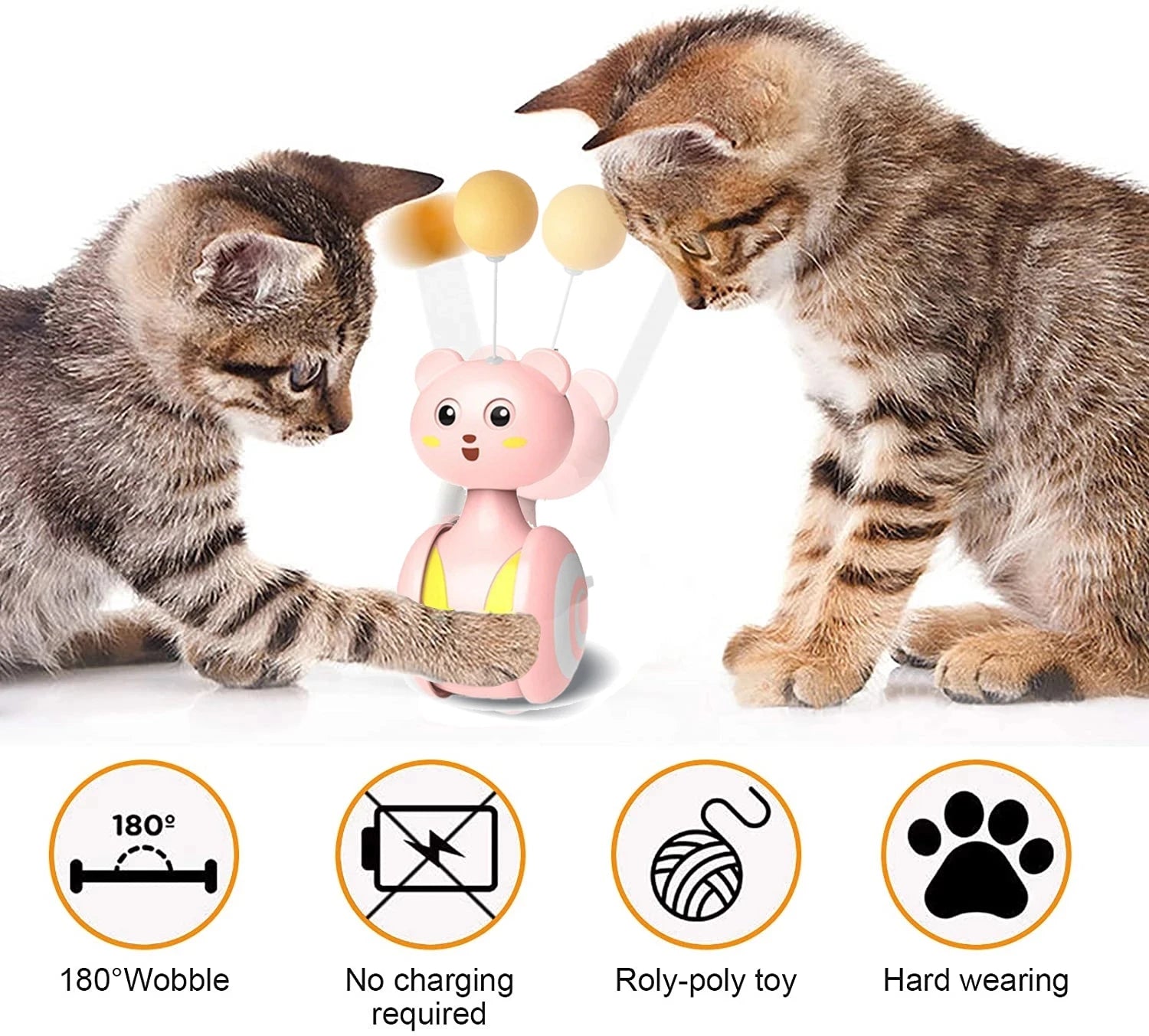 Cat Interactive Feather Toys - Goofballs | Your Pet's Favorite Store